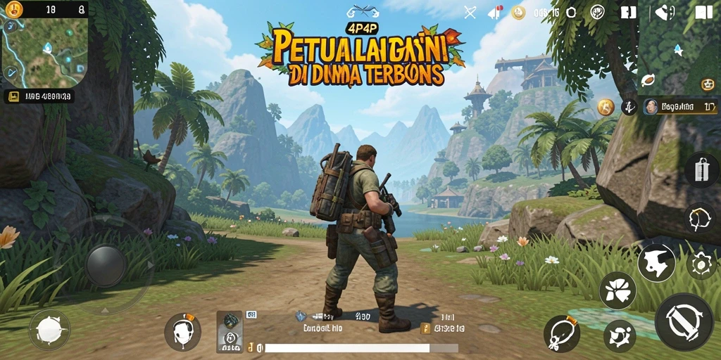 Gameplay 4P4P yang menakjubkan di dunia terbuka.
