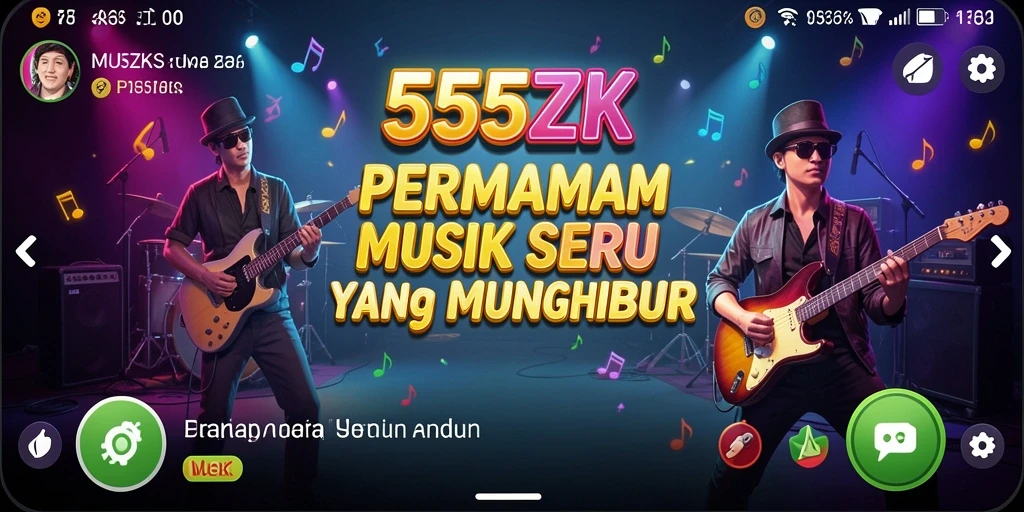 Tampilan gameplay 555ZK yang seru dan menantang.