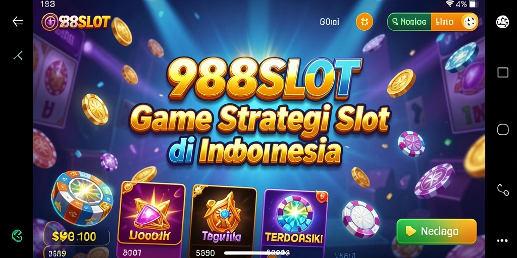 Tampilan gameplay 988SLOT dengan strategi slot yang menarik.