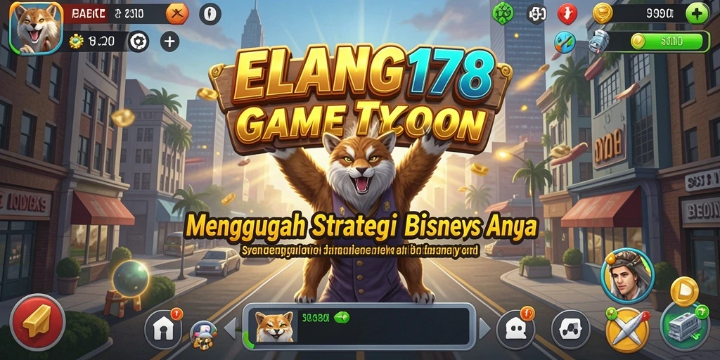 Tangkapan layar ELANG178 menampilkan gameplay Tycoon yang menarik.