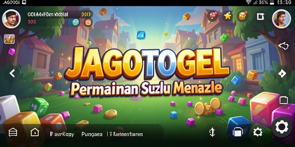 Tampilan utama <strong>JAGOTOGEL</strong> yang menunjukkan gameplay Puzzle yang seru dan menantang.