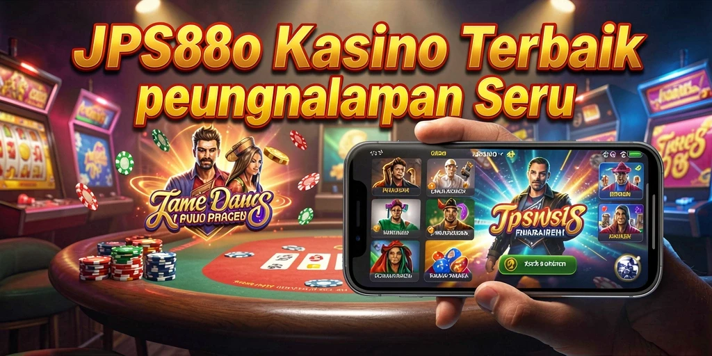 Gameplay menantang JPS88 dengan suasana kasino yang nyata.