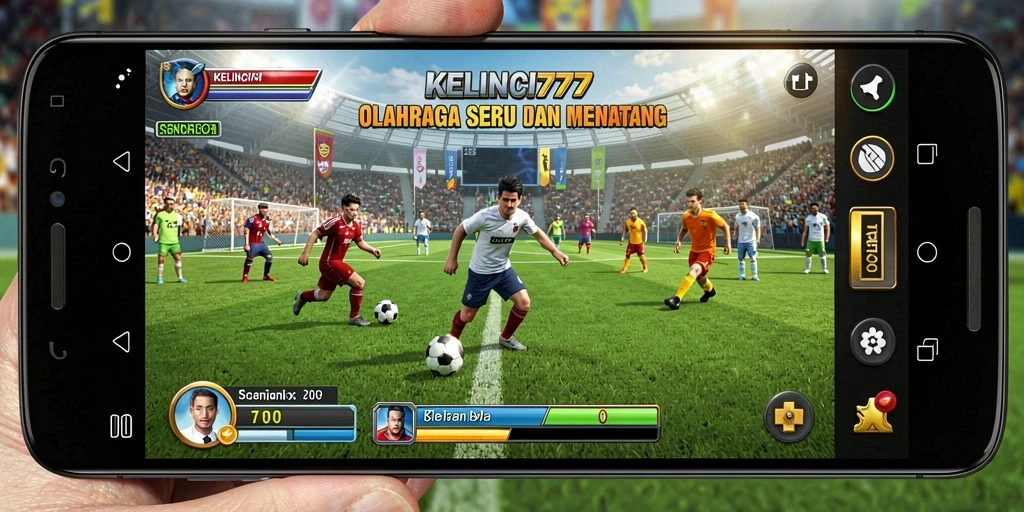 Tampilan gameplay KELINCI777 yang menarik dan penuh aksi olahraga.