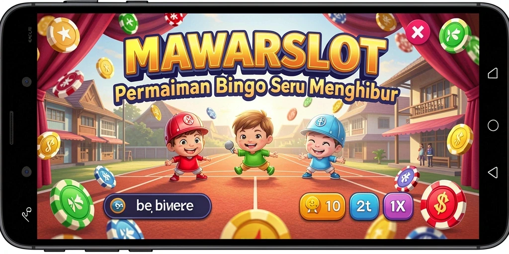 Screenshot gameplay MAWARSLOT dengan tampilan Bingo yang menarik.