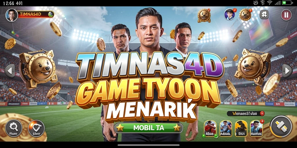 Tampilan gameplay menarik dari TIMNAS4D yang penuh strategi Tycoon.