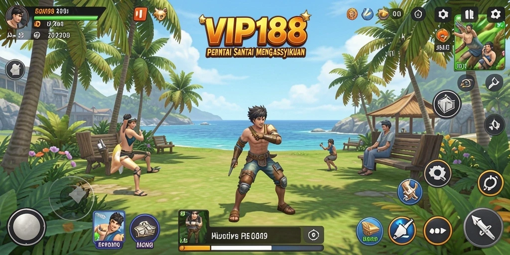 Tampilan gameplay <strong>VIP188</strong> yang penuh warna dan menarik.